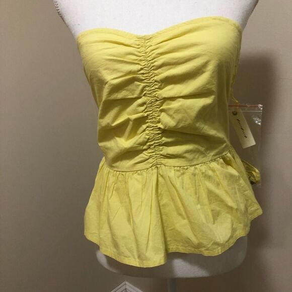 Anthropologie Maeve Women’s Size 10 Yellow  Tank - Picture 4 of 8